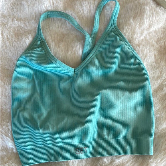 SET Active Blue Sports Bra #81 - Picture 4 of 5